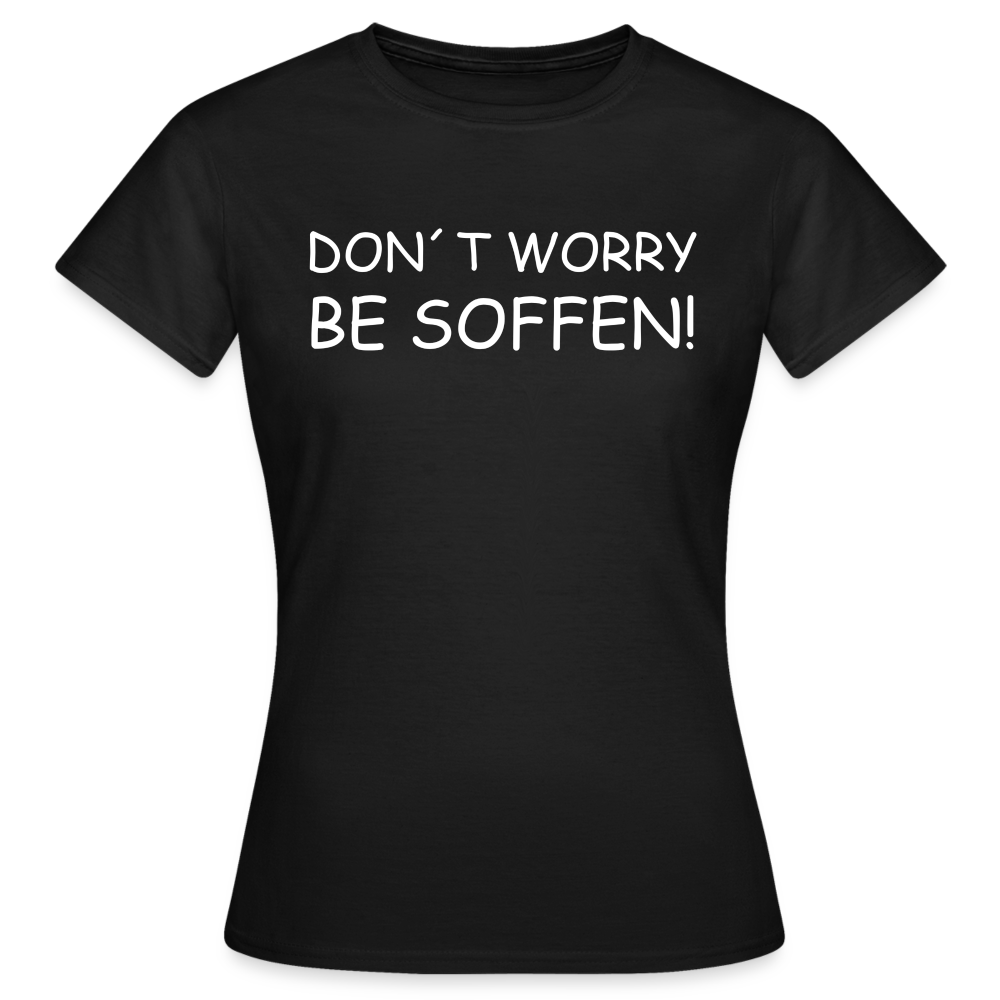 BE SOFFEN - Damen T-Shirt - Schwarz