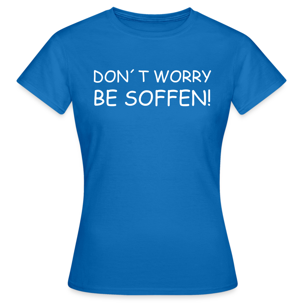 BE SOFFEN - Damen T-Shirt - Royalblau