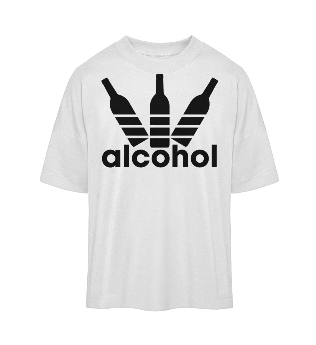 ALCOHOL  - Organic Oversized Shirt ST/ST